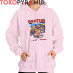 Rare Vintage Hooters In line Skates Shirt