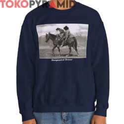 Rare Vintage Horse Dog Designated Driver Shirt