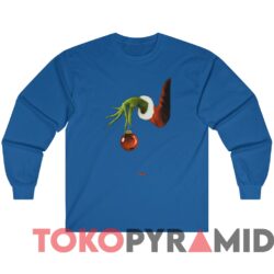 Rare Vintage How The Grinch Stole Christmas Movie Promo Sweatshirt 4 Rare Vintage How The Grinch Stole Christmas Movie Promo Sweater Royal Long sleeved