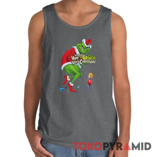 Rare Vintage How The Grinch Stole Christmas Tank Top