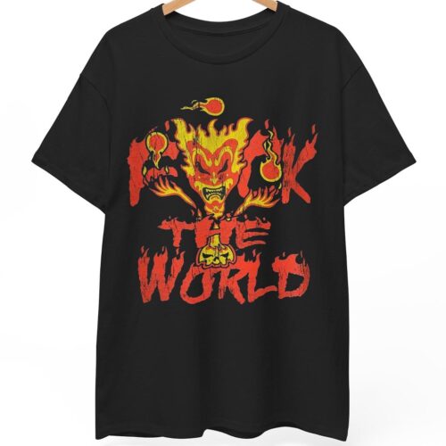 Rare Vintage ICP Insane Clown Posse Fuck The World Shirt