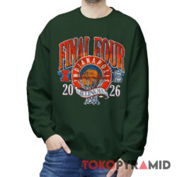 Rare Vintage Illinois Basketball Final Four Indy Sweatshirt