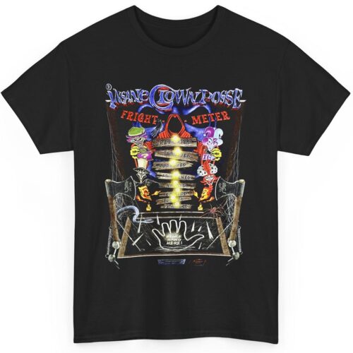 Rare Vintage Insane Clown Posse Fright O Meter Shirt