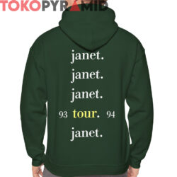 Rare Vintage Janet 93-94 Tour Shirt 4 Rare Vintage Janet 93 94 Tour Shirt