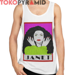 Rare Vintage Janet Jackson Shirt 4 Rare Vintage Janet Jackson Shirt Patrick Nagel Art