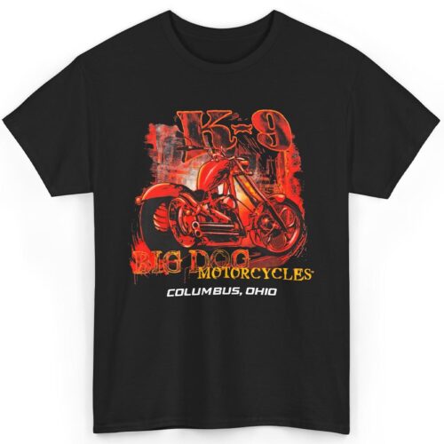 Rare Vintage K9 Big Dog Motorcycles Shirt