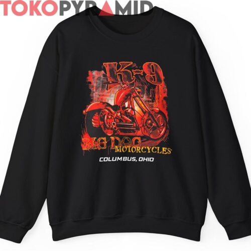 Rare Vintage K9 Big Dog Motorcycles Shirt
