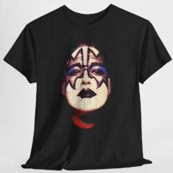 Rare Vintage KISS Ace Frehley Full Face Shirt