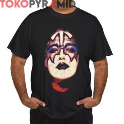 Rare Vintage KISS Ace Frehley Full Face Shirt 2 Rare Vintage KISS Ace Frehley Full Face Shirt