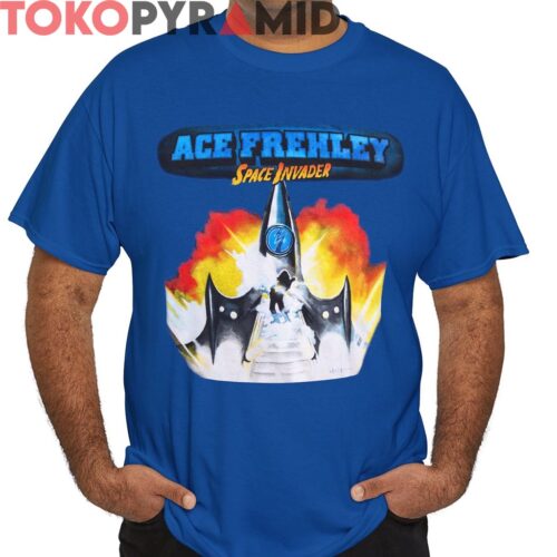 Rare Vintage KISS Ace Frehley Space Invader Shirt Rare Vintage KISS Ace Frehley Space Invader Shirt