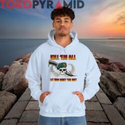 Rare Vintage Kill Em All Let God Sort Em Out Military