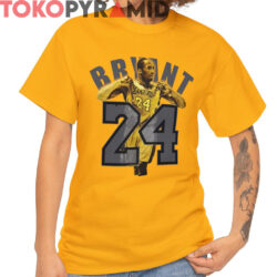 Rare Vintage Kobe Bryant Lakers 24 T Shirt