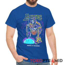 Rare Vintage LA Lakers Warren Lotas Trouble In The Bubble Shirt