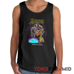 Rare Vintage LA Lakers Warren Lotas Trouble In The Bubble Tank Top