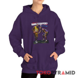Rare Vintage LA Lakers Who's a Kobe Stopper 2009 Playoffs Hoodie