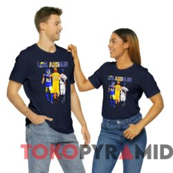 Rare Vintage LA Rams Cooper Kupp X Lakers Kobe Bryant X Dodgers Mookie Betts Tee Navy T shirt