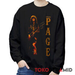 Rare Vintage Led Zeppelin Jimmy Page Sweatshirt