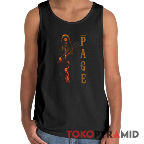 Rare Vintage Led Zeppelin Jimmy Page Tank Top