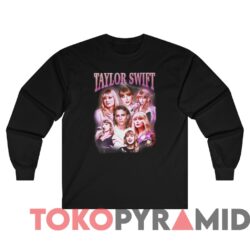 Rare Vintage Limited Edition Taylor Swift Tee 4 Rare Vintage Limited Edition Taylor Swift Tee Black Long sleeved