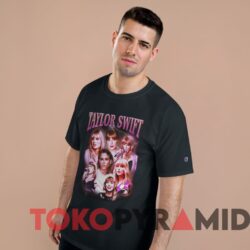 Rare Vintage Limited Edition Taylor Swift Tee Man Black T shirt