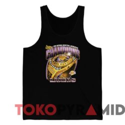 Rare Vintage Los Angeles Lakers 2000 NBA Finals Champions Ring Tee 3 Rare Vintage Los Angeles Lakers 2000 NBA Finals Champions Ring Tee Black Tank top