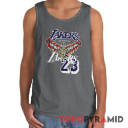 Rare Vintage Los Angeles Lakers 23 Lebron James Warren Lotas Tank Top