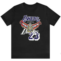 Rare Vintage Los Angeles Lakers 23 Lebron James Warren Lotas Tee 5 Rare Vintage Los Angeles Lakers 23 Lebron James Warren Lotas Tee
