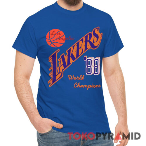 Rare Vintage Los Angeles Lakers 88 World Champions Shirt Rare Vintage Los Angeles Lakers 88 World Champions Shirt