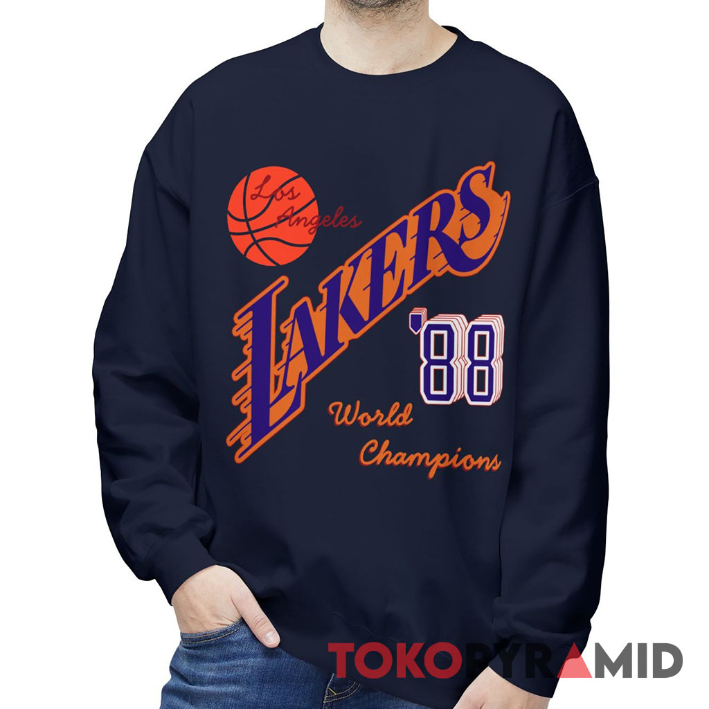 Rare Vintage Los Angeles Lakers 88 World Champions Sweatshirt Rare Vintage Los Angeles Lakers 88 World Champions Sweatshirt