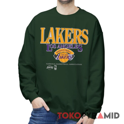 Rare Vintage Los Angeles Lakers Basketball Association Sweatshirt