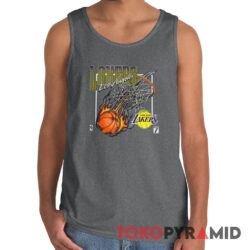 Rare Vintage Los Angeles Lakers Fireball Tank Top