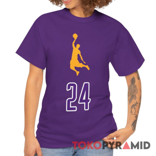 Rare Vintage Los Angeles Lakers Kobe Bryant 24 Shirt