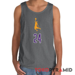 Rare Vintage Los Angeles Lakers Kobe Bryant 24 Tank Top
