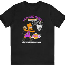 Rare Vintage Los Angeles Lakers Magic Johnson Bart Simpson Tee 5 Rare Vintage Los Angeles Lakers Magic Johnson Bart Simpson Tee