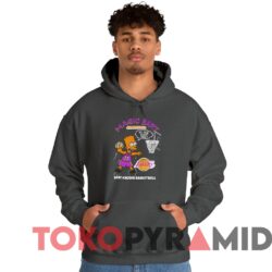 Rare Vintage Los Angeles Lakers Magic Johnson Bart Simpson Tee 2 Rare Vintage Los Angeles Lakers Magic Johnson Bart Simpson Tee Dark heather Hoodie