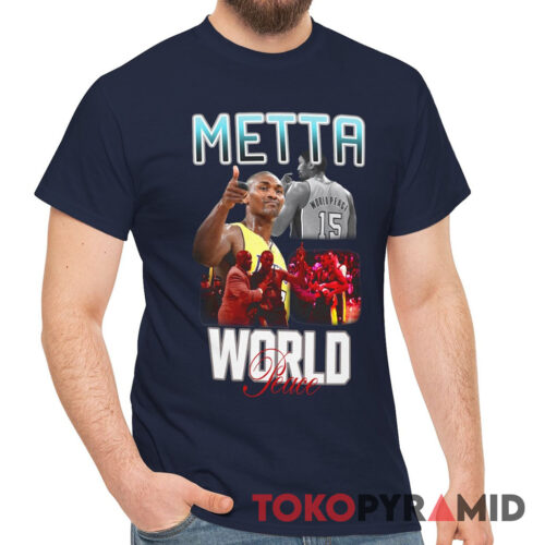 Rare Vintage Los Angeles Lakers Metta World Peace Shirt