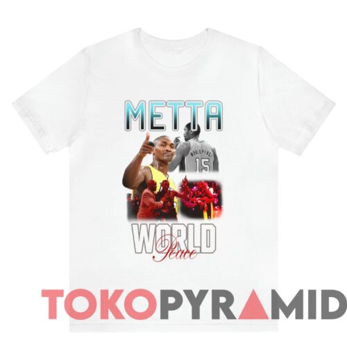 Rare Vintage Los Angeles Lakers Metta World Peace Tee Rare Vintage Los Angeles Lakers Metta World Peace Tee