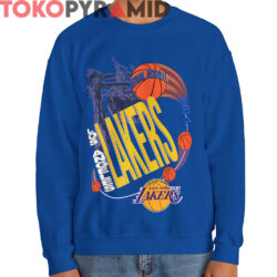 Rare Vintage Los Angeles Lakers NBA Design Shirt