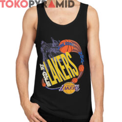 Rare Vintage Los Angeles Lakers NBA Design Shirt