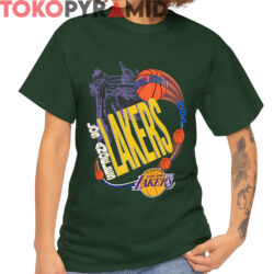 Rare Vintage Los Angeles Lakers NBA Design Shirt