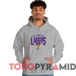 Rare Vintage Los Angeles Lakers NBA Champions Tee 2 Rare Vintage Los Angeles Lakers NBA champions Tee Sport grey Hoodie