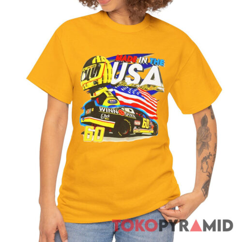 Rare Vintage Mark Martin Nascar Tee Winn Dixie T Shirt