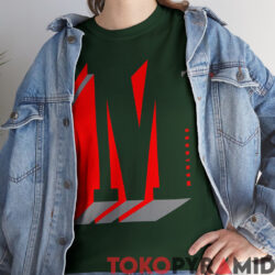 Rare Vintage Marlboro Big M Text Shirt