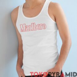 Rare Vintage Marlboro Logo Spell Out Shirt