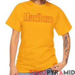 Rare Vintage Marlboro Logo Spell Out Shirt