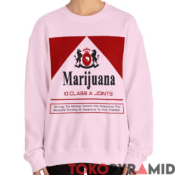 Vintage Marlboro Marijuana 10 Class A Joints Shirt 4 Rare Vintage Marlboro Marijuana 10 Class A Joints Shirt