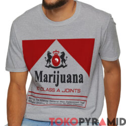 Rare Vintage Marlboro Marijuana 10 Class A Joints Shirt