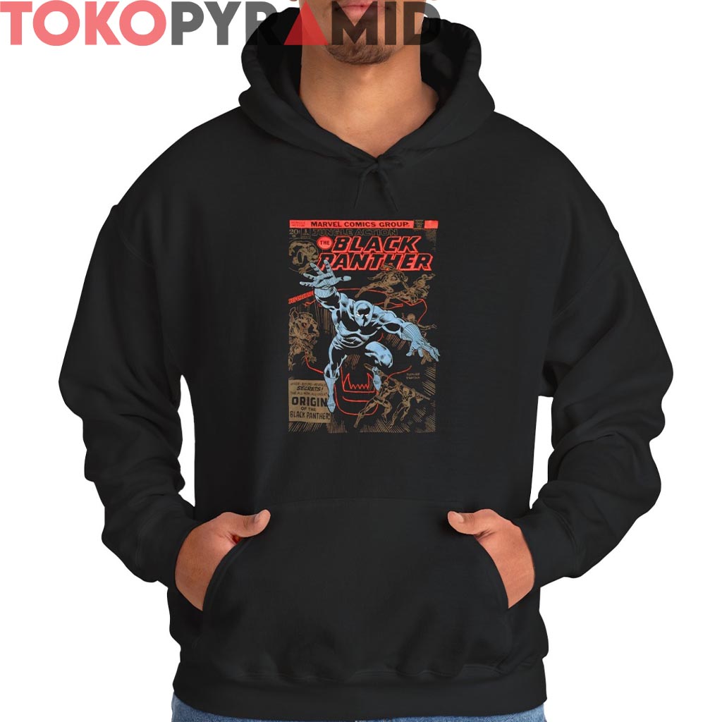 Rare Vintage Marvel Black Panther Jungle Action Shirt Rare Vintage Marvel Black Panther Jungle Action Shirt