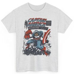 Rare Vintage Marvel Comic Captain America Madbomb Shirt
