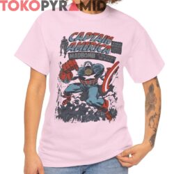 Rare Vintage Marvel Comic Captain America Madbomb Shirt